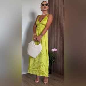 Zara Elegant cross strap dress/ Size Small